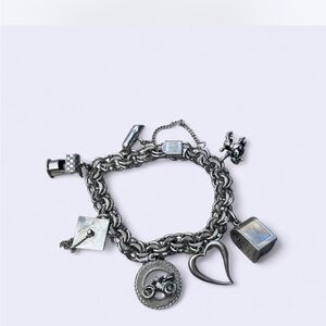 Silver Charm Bracelet
